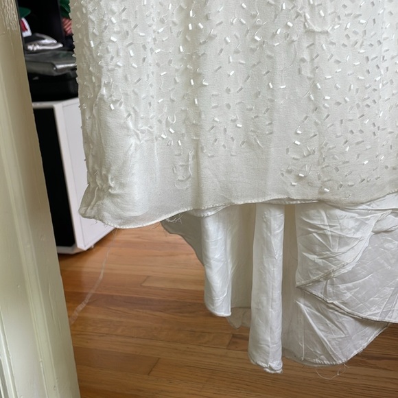 White Sherri Hill Dress - Picture 8 of 10